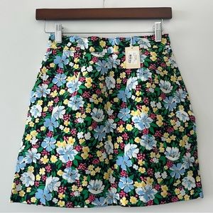Maje floral skirt NWT size 36 XS